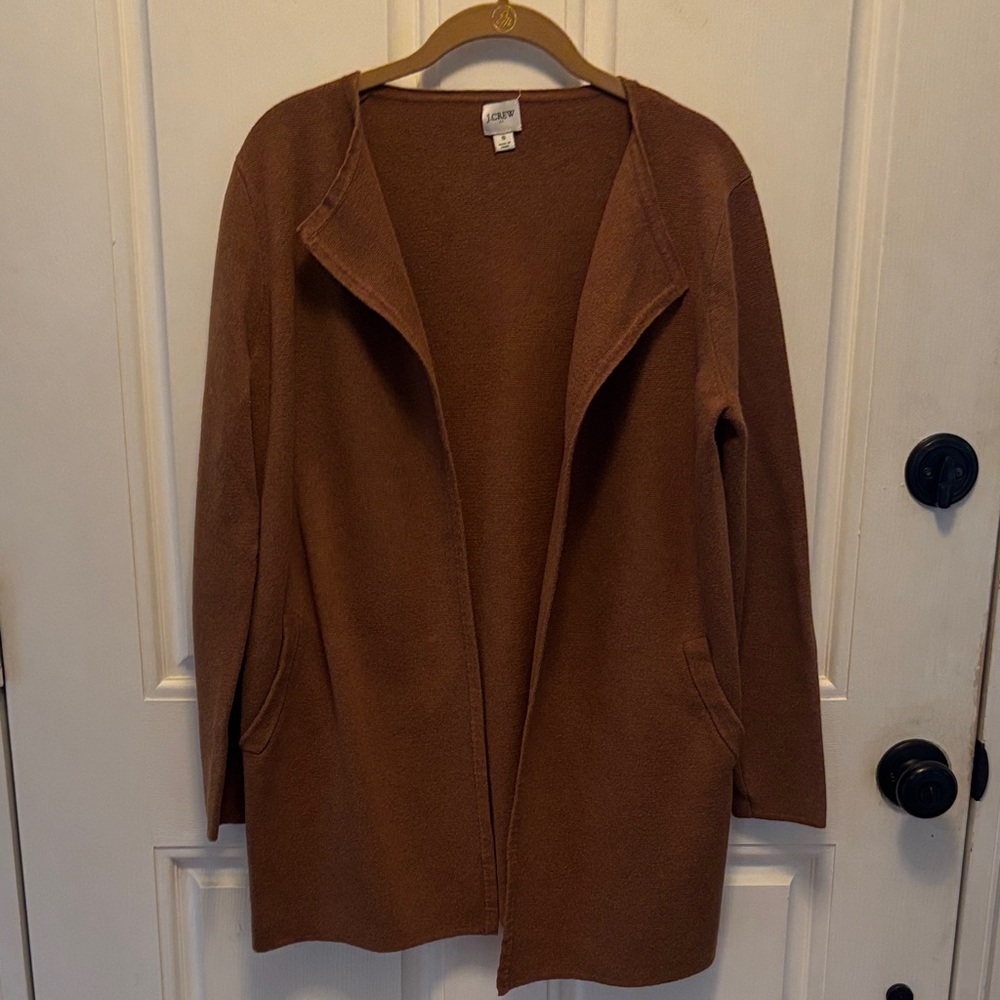 Ladies J Crew Factory Collarless Juliette Sweater Size Small